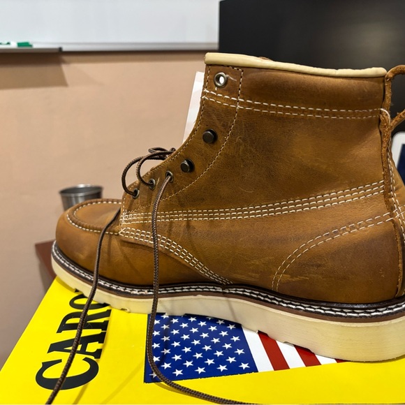 Carolina Moc Toe Work Boot - 12 wide - Picture 4 of 6